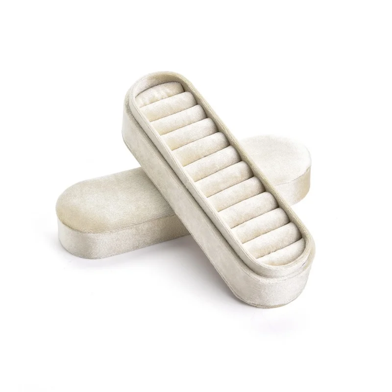 

Высококачественная изысканная ретро портативная бархатная шкатулка для хранения колец и демонстрации мягкая бархатная шкатулка для колец и сережек