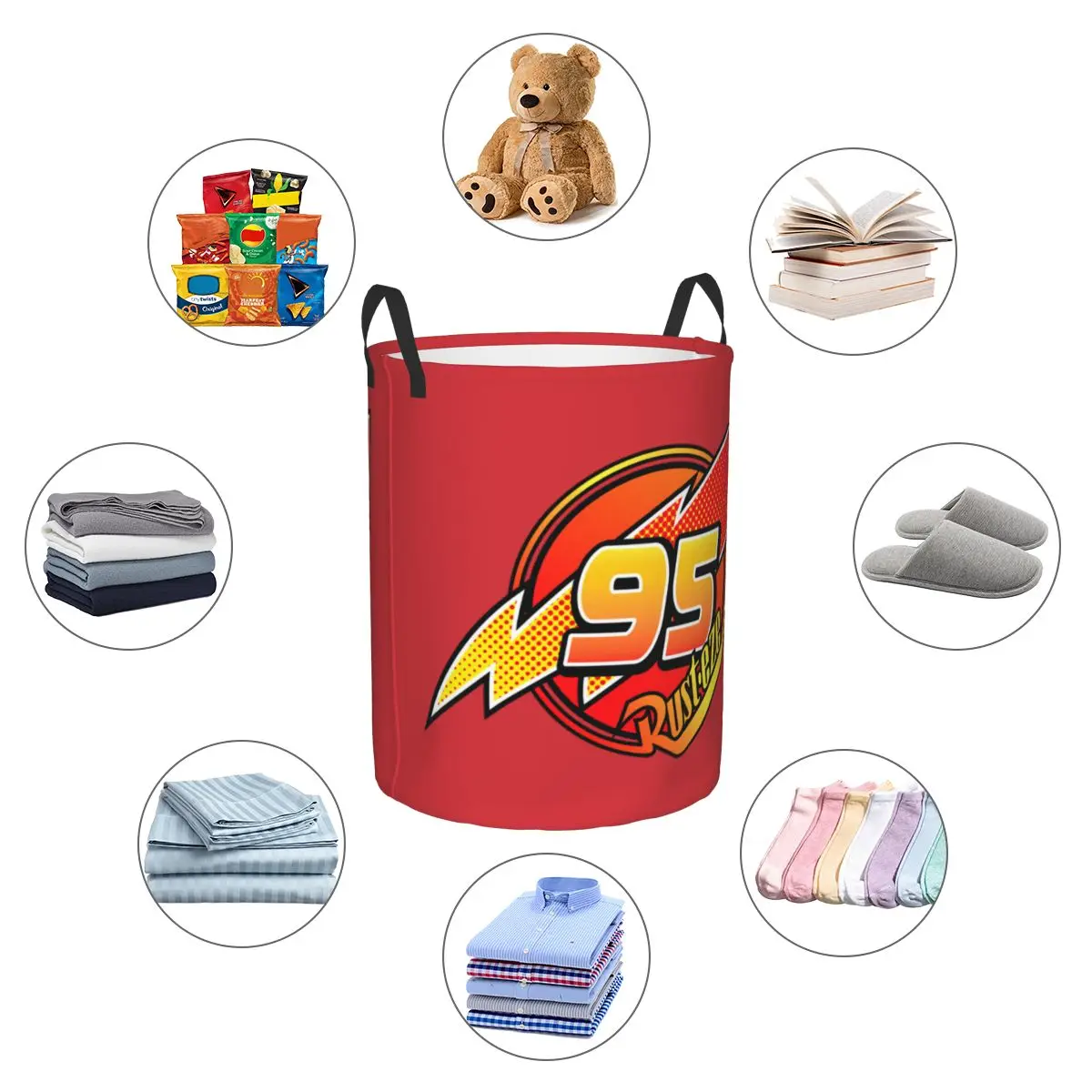 Корзина для белья KaChow с номером на заказ большая корзина хранения одежды
