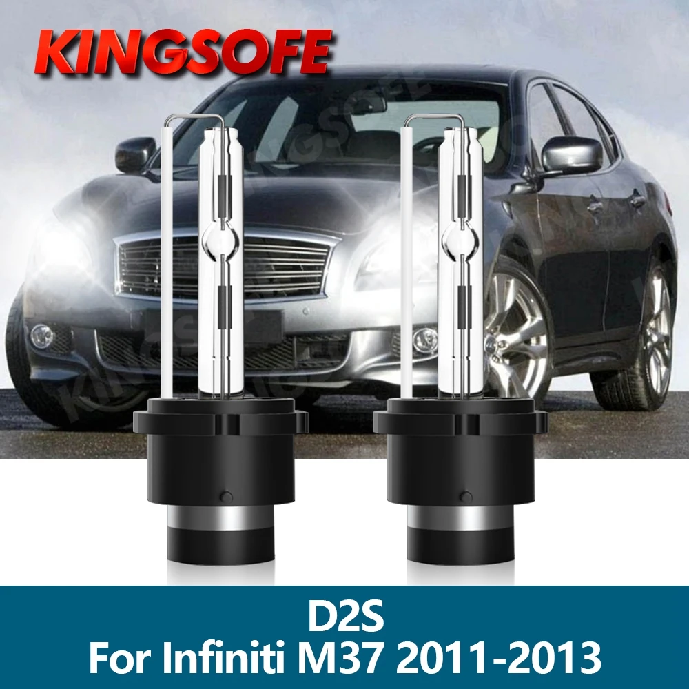 

Ксеноновые HID D2S фары 2 шт., 35 Вт, 6000 лм, 12 В постоянного тока, автомобильная лампа 2011 K, автомобильные фары, лампы дальнего и ближнего света для ...