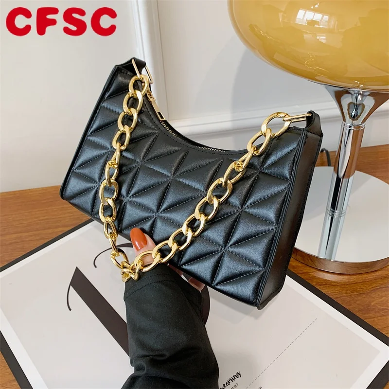 

Women's Advanced Diamond Bag 2022 New Trend All-match Shoulder Bag Niche Chain Handbag Female Fashion Texture Shopping Bag