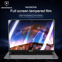 smartdevil tempered glass for macbook pro m1 13 3 14 inch air m1 hd clear full screen protector film 2021 20202019 a2337 a2289