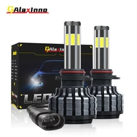 9006 led canbus headlights 12v car headlamps 110w 2022 6 sides bulbs 22000lm ultra bright easy install longer life plug and play