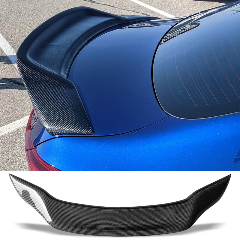 

Carbon Fiber Spoiler for Kia Cerato Forte Sport K3 GT 2019 20 21 22 Type R Car Rear Trunk Wing Ducktail Decoration Accessorie