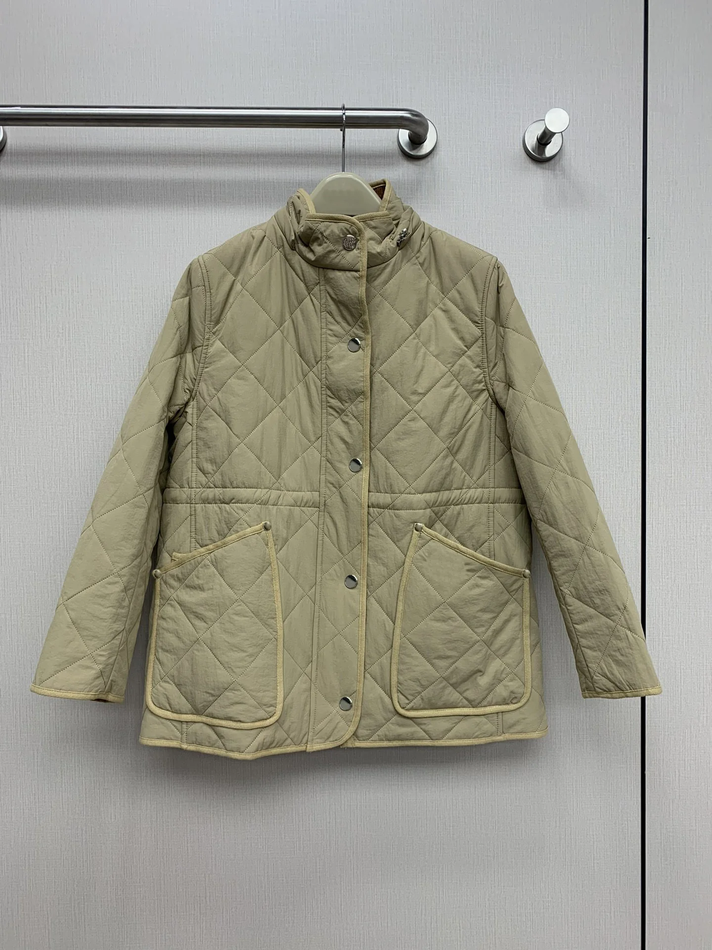 

Jacket Pocket decorative high quality fashion temperament Slim thin casual versatile 2023 autumn women's new hot