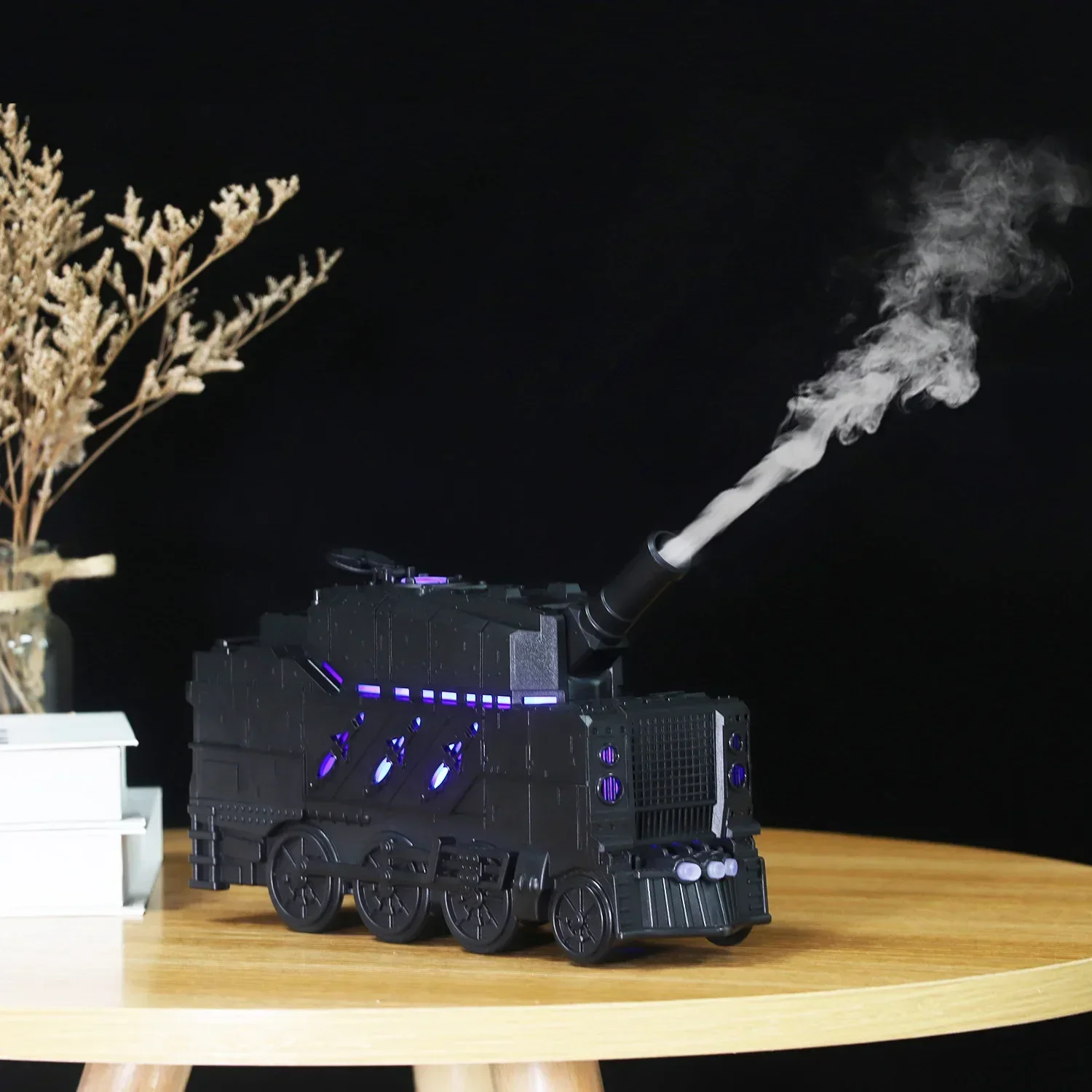 2024 Новый ультразвуковой аппарат для ароматерапии танк вертел круг лампа сто