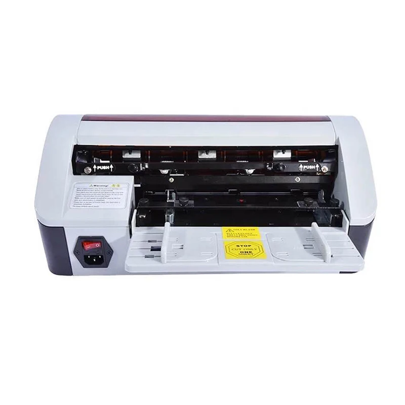 

A4 Semi-automatic Business Card Cutting machine SSB-001 Self-sharpening Knife Anti-bevel 90*54mm Business Card Cutting machine