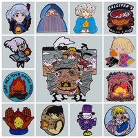 howls moving castle sophie enamel brooch pin brooches lapel pins badge exquisite denim jacket jewelry accessories