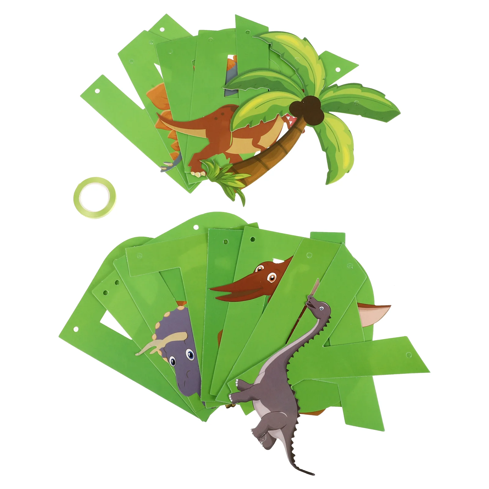 

Тропический висячий баннер для детей, украшение для дня рождения