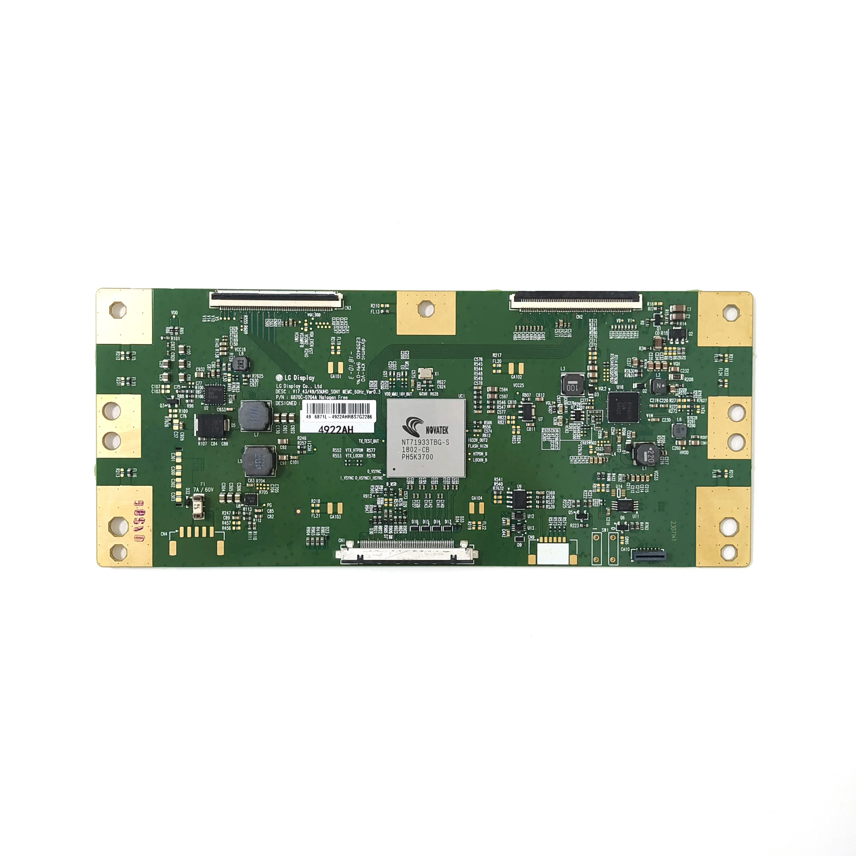 

6870C-0704A original V17_43/49/55UHD 6870C-0704A logic board for SONY KD-55X8000E KD-49X7500E 43inch 49inch 55inch