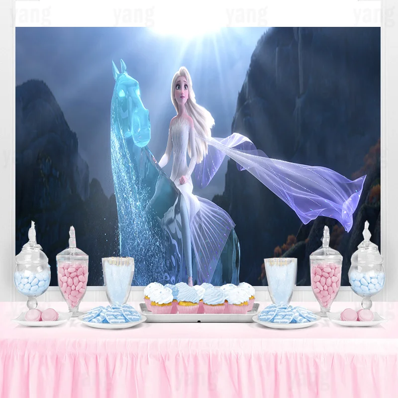 

Виниловый фон для фотосъемки с изображением героев мультфильма «Волшебное сердце»