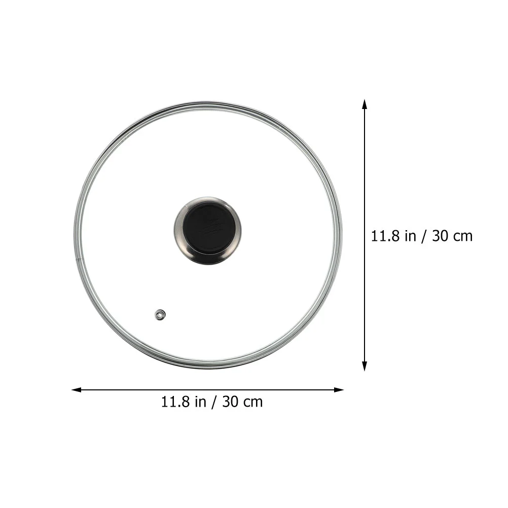 

Lid Pot Pan Cover Universal Glassinch Replacement Frying Lids Skillet Panspots Cast Tempered Iron Cookware Crock Cooking Round