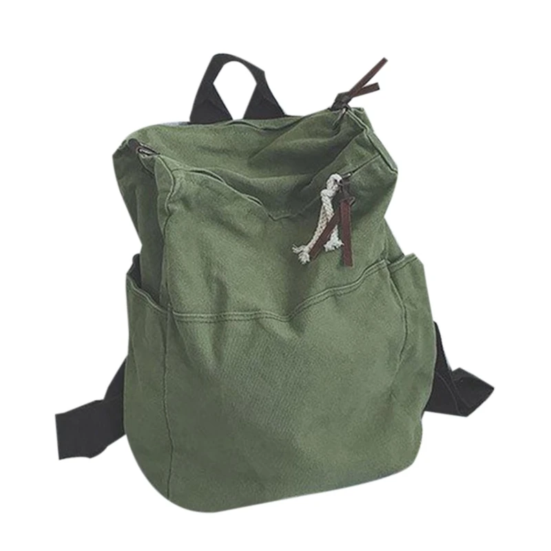 

Лидер продаж, вместительный школьный ранец Kf-для студентов в стиле литературы и искусства, мужской и женский рюкзак зеленого цвета