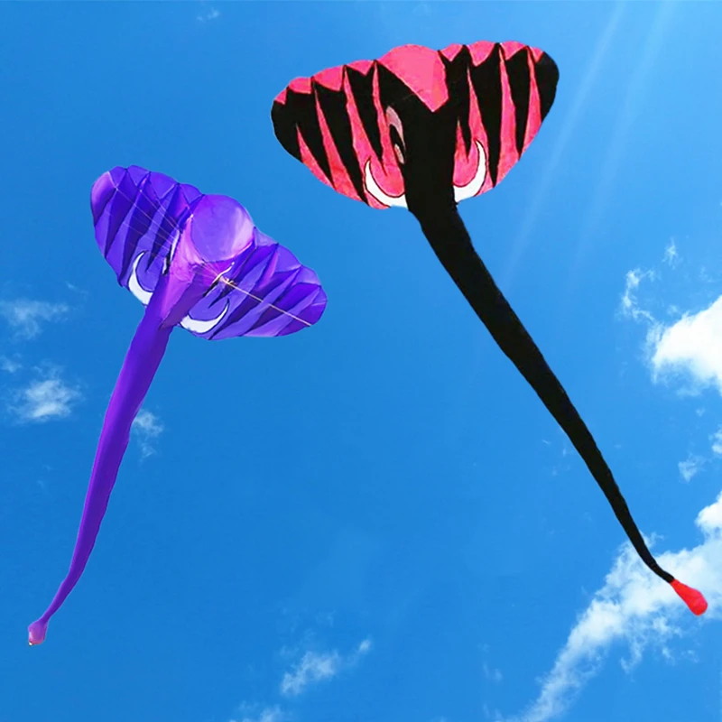 Бесплатная доставка воздушный змей в виде слона мягкий гигантский катушка