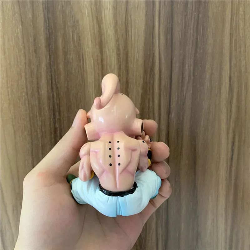 Фигурка Dragon Ball Z Buu Majin Boo с плохим вкусом средний палец когда сидит Ver. Экшн-фигурка