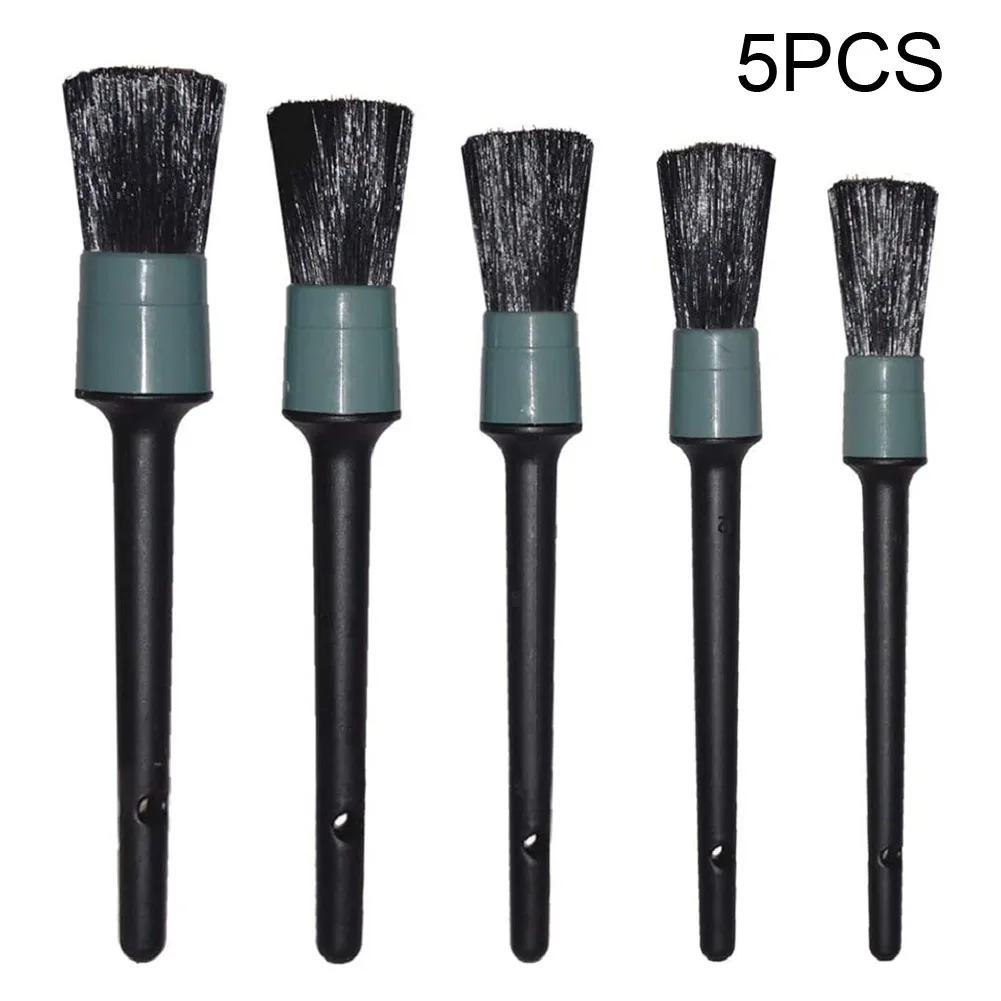 

Dust Remove Auto Interior High Density Ergonomic Air Vent Engine Handheld Car Detailing Brush Set Multifunctional Cleaning Tool