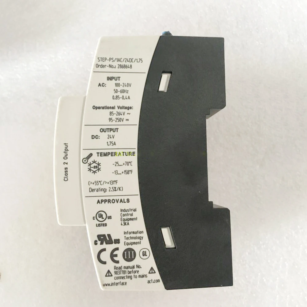 

Industrial Control Product STEP-PS/ 1AC/24DC/1.75 2868648 For Phoenix Switching Power Supply High Quality Fast Ship