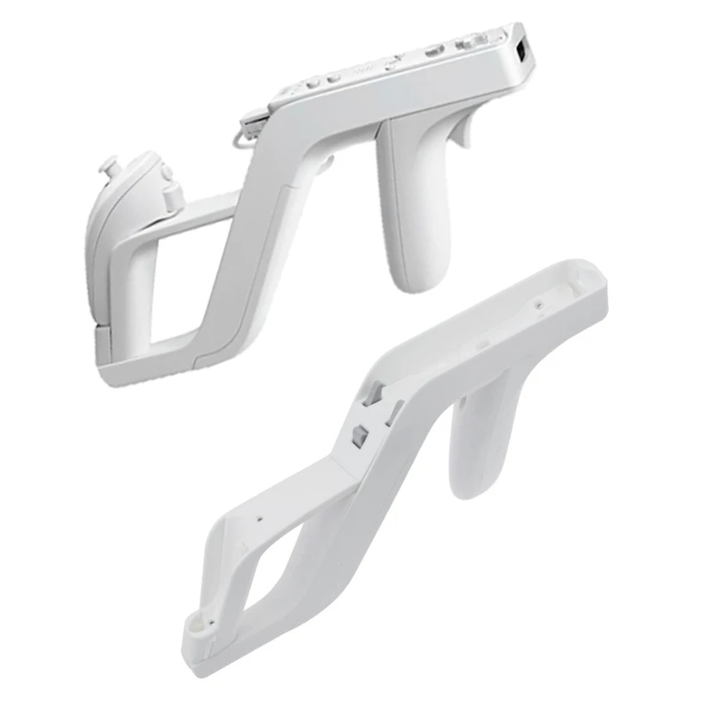 Controller Attachment Compatible with Wii Guns Shooting Light Zapper Guns Wireless Remote Nunchuck Controller Accessory