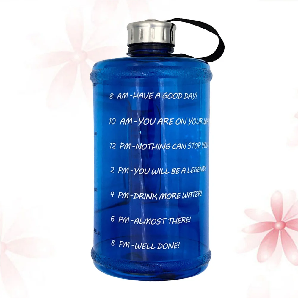 

2 .2L Gym Water Bottle Hydoflask Leakproof Sports Bottle Reusable Water Bottle Portable Water Container