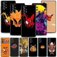 naruto mascot nine tailed fox phone case for samsung a01 a02 a03s a11 a12 a13 a21s a22 a31 a32 a41 a42 a51 4g 5g tpu case bandai