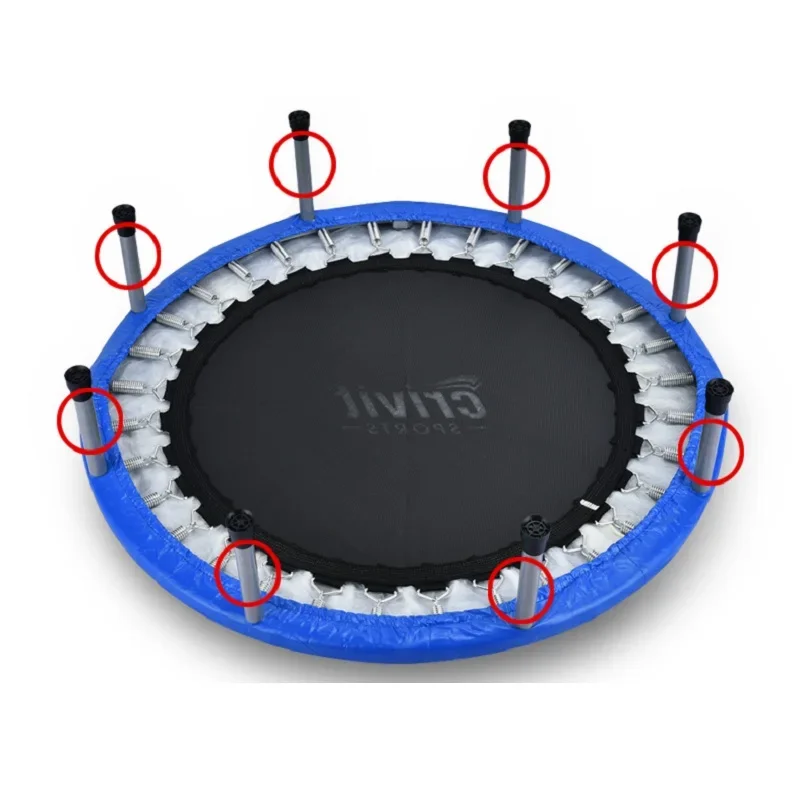 TECHSPORT 38-дюймовый складной фитнес-батут с 32 пружинами (art.: 3920dd08b808f) - 3920dd08b808f