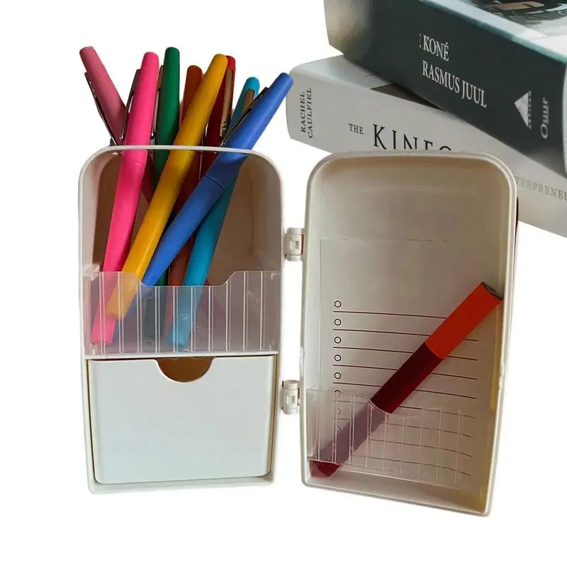 Holder Creative Pencil Cup White Dry Erase Marker Cup For Crayons Small Scissors
