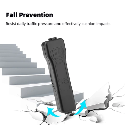 Чехол для переноски BRDRC для DJI Osmo Pocket 3, аксессуары для камеры, устойчивый к падению защитный чехол, портативный с коробкой для хранения на ремешке