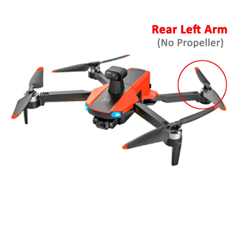 

JJRC X22 Drone Original Spare Part Front/Rear Arm Motor Arm with Brushless Engine RC Quadcopter DIY Accessory
