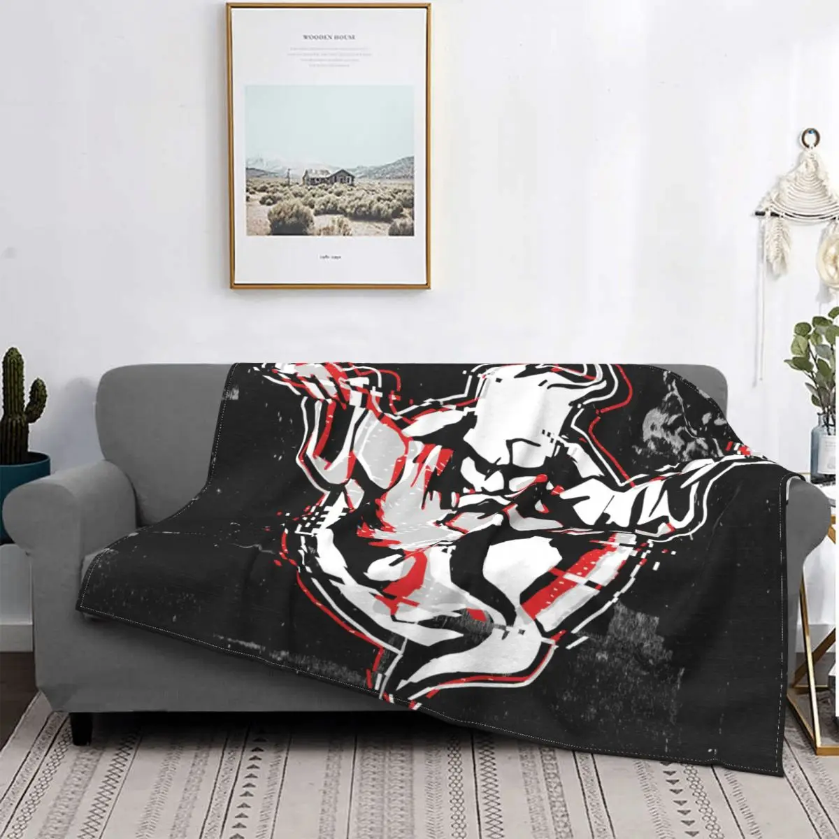 

Sofa Fleece Thunderdome Music Festival Throw Flannel Hardcore Gabber Blankets for Bed Home Sofa Quilt Blanket Warm