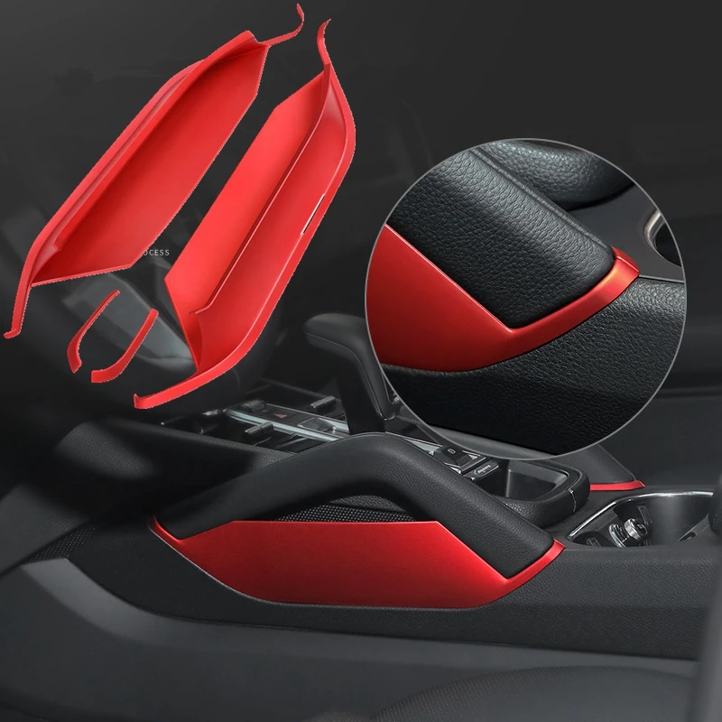 

2 Pcs Car Center Armrest Storage Container Holder Seat Crevice Storage Box For Porsche Cayenne 2018 2019 2020 2021