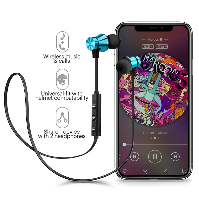 Наушники для Xiaomi Mi Note 10 Pro Note10 Lite Poco F3 F2 F1 X3 NFC X2 M3 M2 C3 C2 беспроводные наушники с