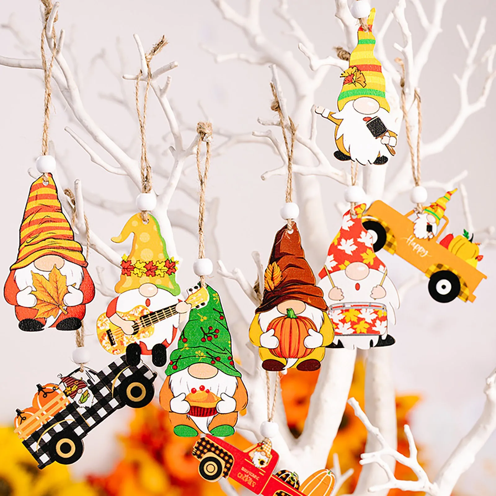 

Декоративная подвеска, Настольная безликая маленькая елка, украшения на все сезоны, Искусственная елка, рождественские украшения