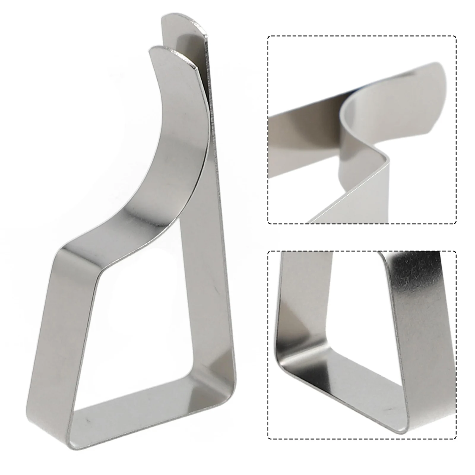 

1PC Stainless Steel Table Cloths Picnic Clamps Cover Clip Holder Tablecloth Clamps Table Cloth Clips Holder Clip Kitchen Gadget