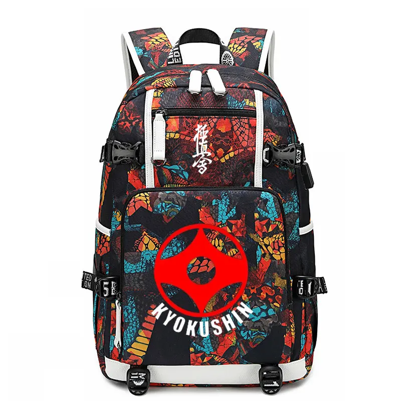 Киокушин новый рюкзак для каратэ Wukong школьный Оксфорд модная студенческая
