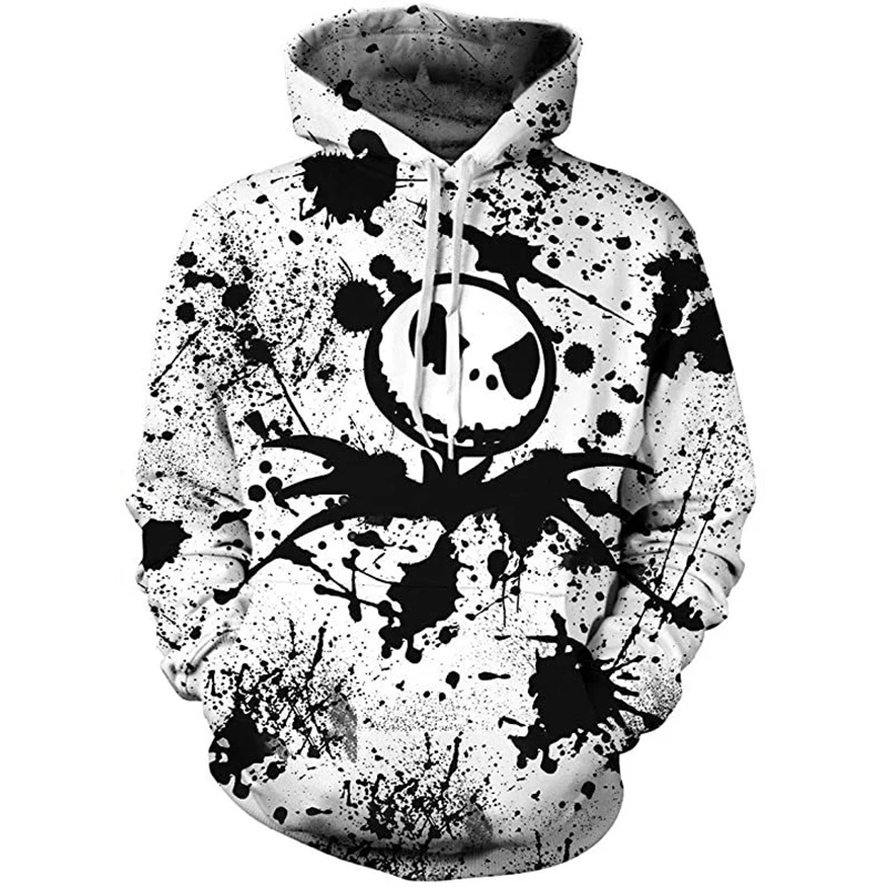 

Men's Clothing Sweatshirt All Saints' Day Horror Anime Men and Women Hoodie Top Quality Cotton Parent-child Pullover XS-5XL