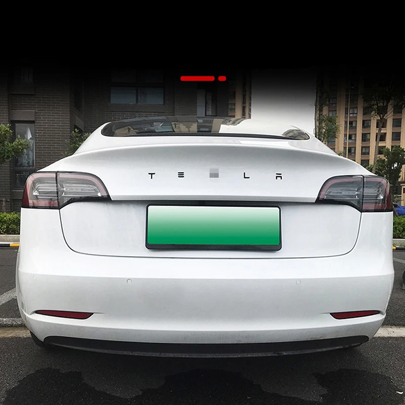 Наклейка на заднюю крышку автомобиля Tesla 3 Y S X логотип Замена букв наклейка