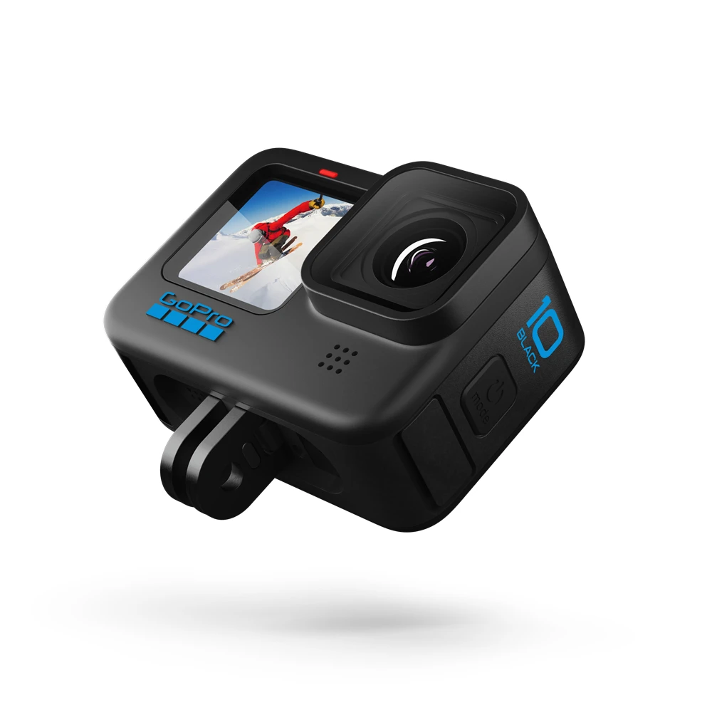 Экшн-Камера GoPro HERO 10 Black экран 5 3k60 + 4K12 0 Спортивная камера 23 МП GP2 Водонепроницаемая