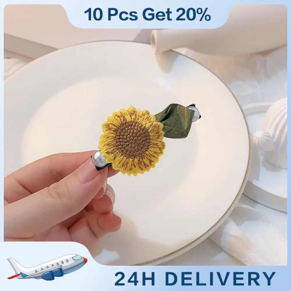 

Headgear Not Easy To Fall Off Mixed Material Hair Accessories Unique Girls Hair Accessories Bang Clip Strong Embellishment