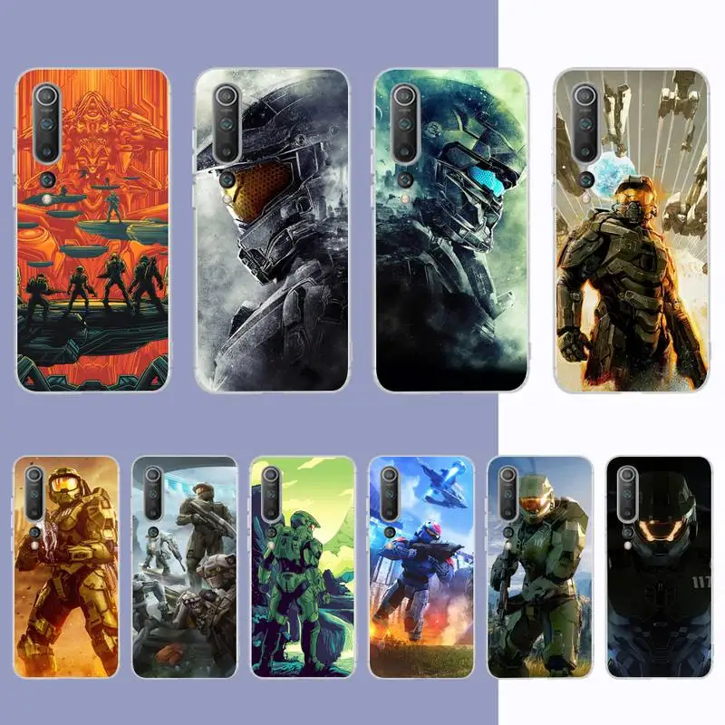 

Game halo infinite Phone Case for Samsung S21 A10 for Redmi Note 7 9 for Huawei P30Pro Honor 8X 10i cover