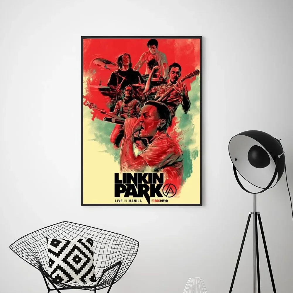 

Картина на холсте Linkin Park-крутая фотография, Настенная картина для гостиной, домашний декор, маленький размер