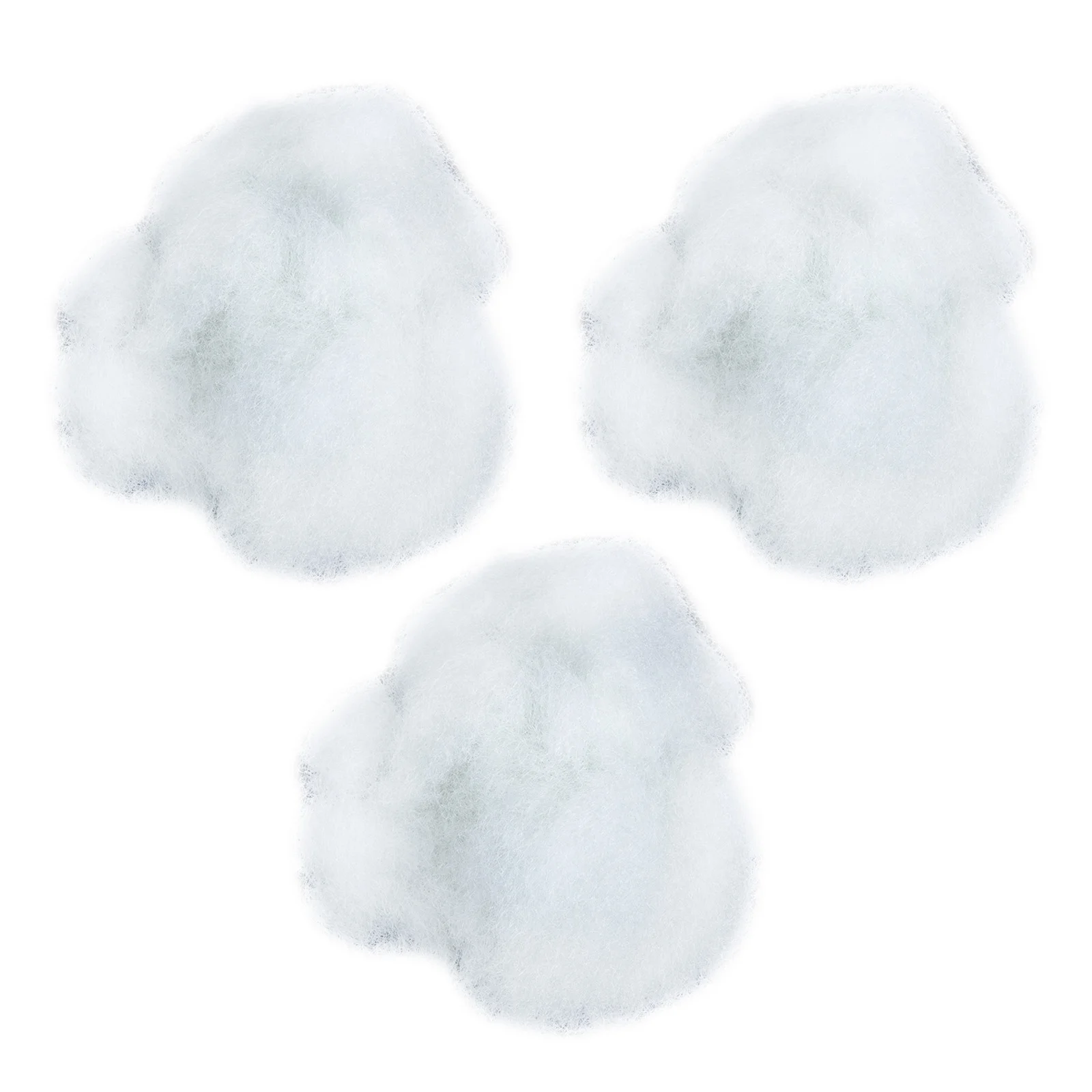 

3 Bags Stuffed Cotton DIY Crafts Material Bulk Home Supplies Animals Stuffing High Elastic Filling