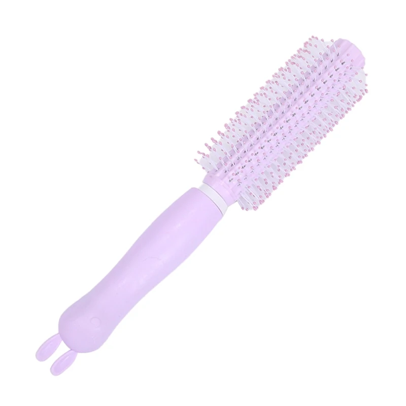 

Women Round Hair Care Brush Hairbrush Salon Styling Dressing Curling Comb