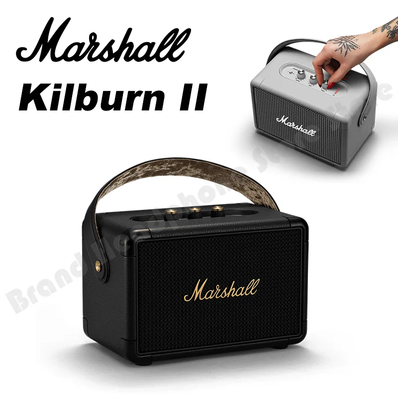 

Original Marshall Kilburn II Portable Waterproof Audio Bluetooth Speaker Wireless Audio Home Outdoor Travel Subwoofer Speaker