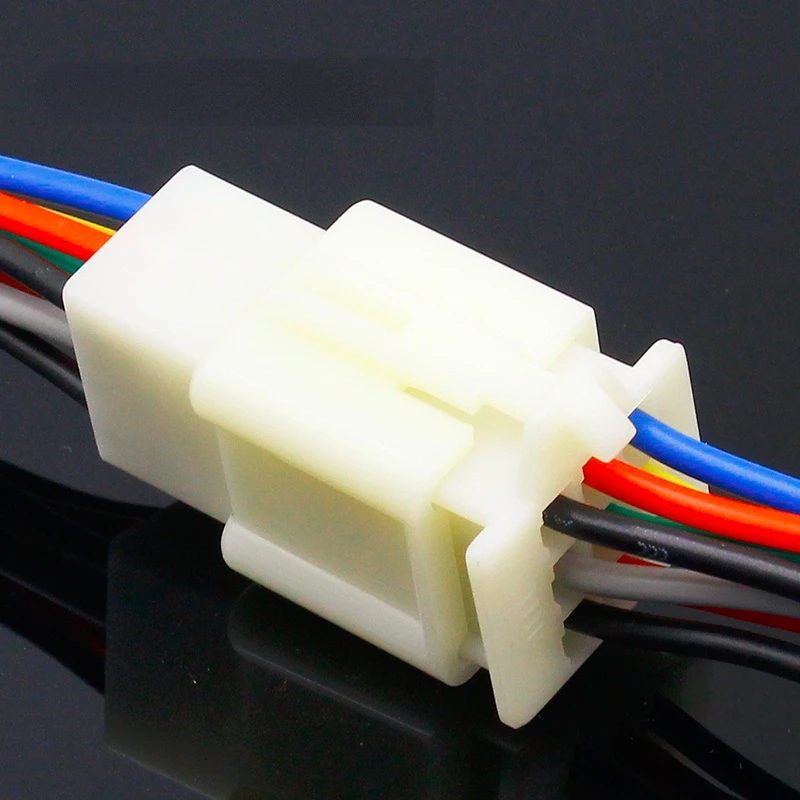 

1 комплект 9-контактных коннекторов для электрических проводов, автомобильные коннекторы с кабелем, общая длина 21 см