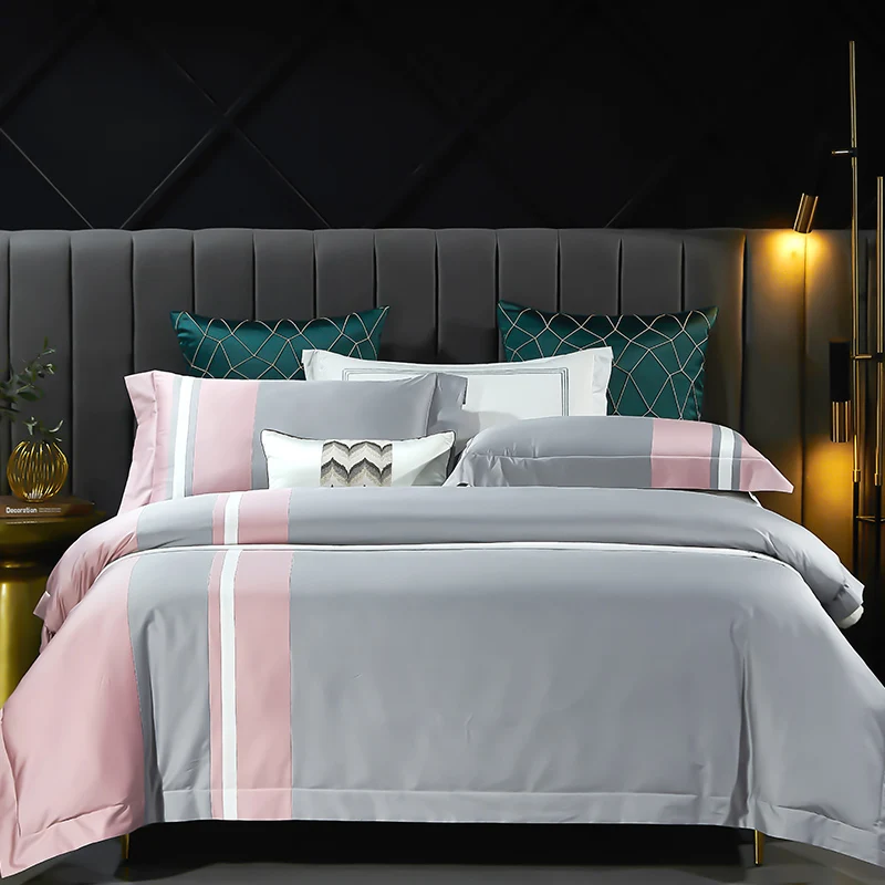 Комплект постельного белья из египетского хлопка с пододеяльником и простыней |