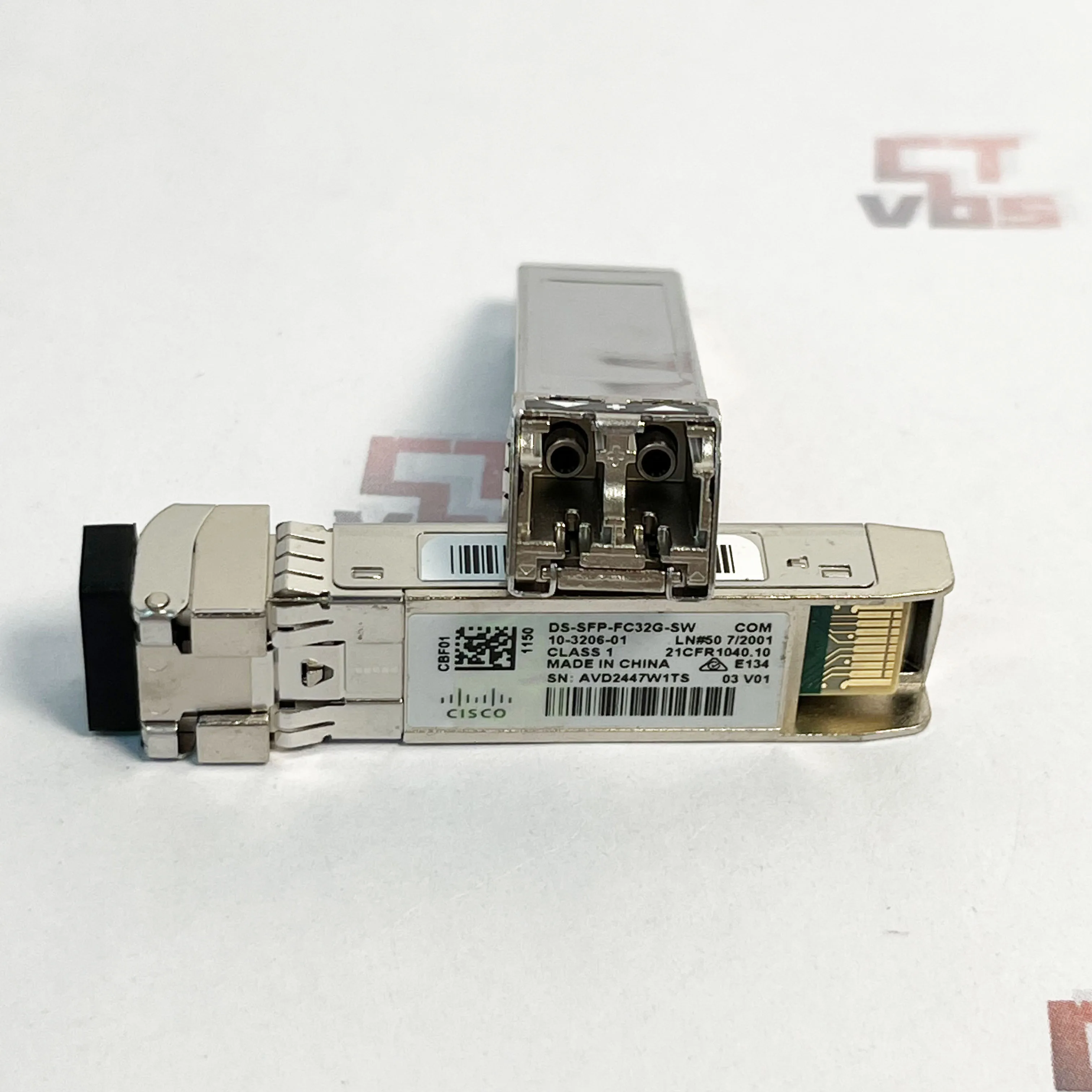 Cisco DS-SFP-FC32G-SW  10-3206-01 Fibre Channel SW SFP+ Optical Fiber Module 850nm MMF With Hologram Label