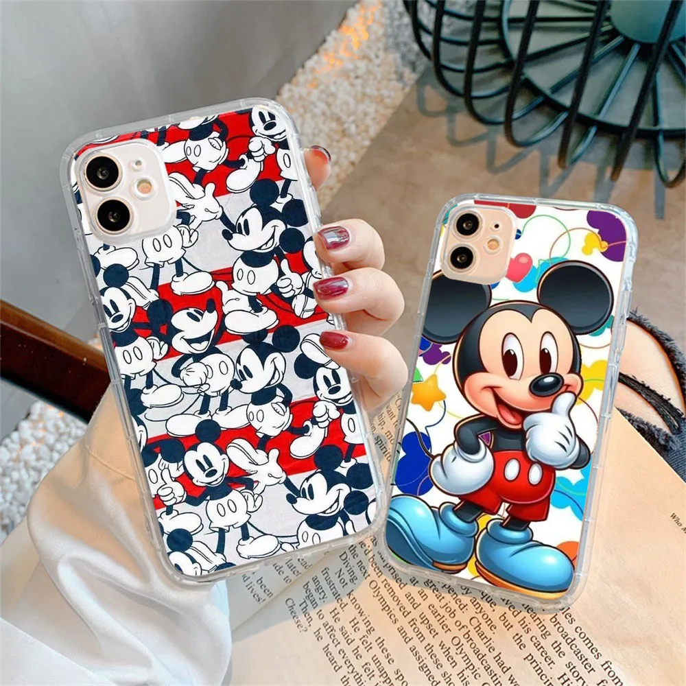 Прозрачная фотовспышка ZY21 с Микки для Tecno Camon 15 16 17 17P 18 Premier 18T P 18I 19 4 AIR 5 LTE 5P Pro