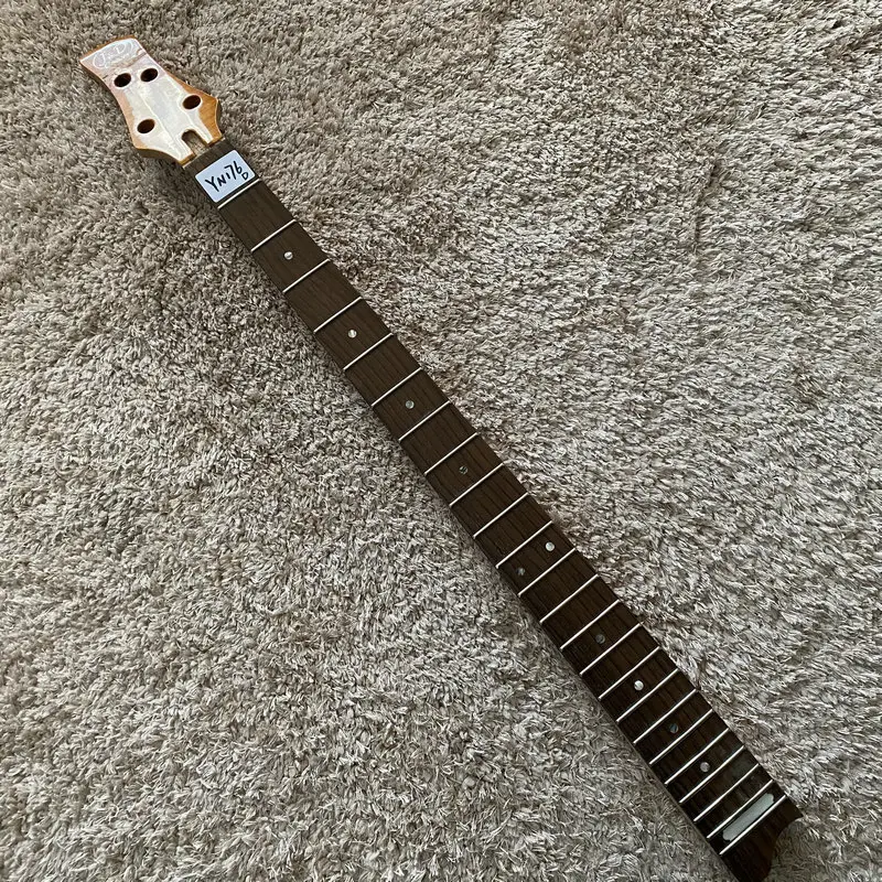 

Оригинальная 4-струнная басовая гитара J & D, прямая рукоятка, 864 весы, 5-слойный клен с розовым деревом, 24 лада YN176D, поставка с завода в Тайване