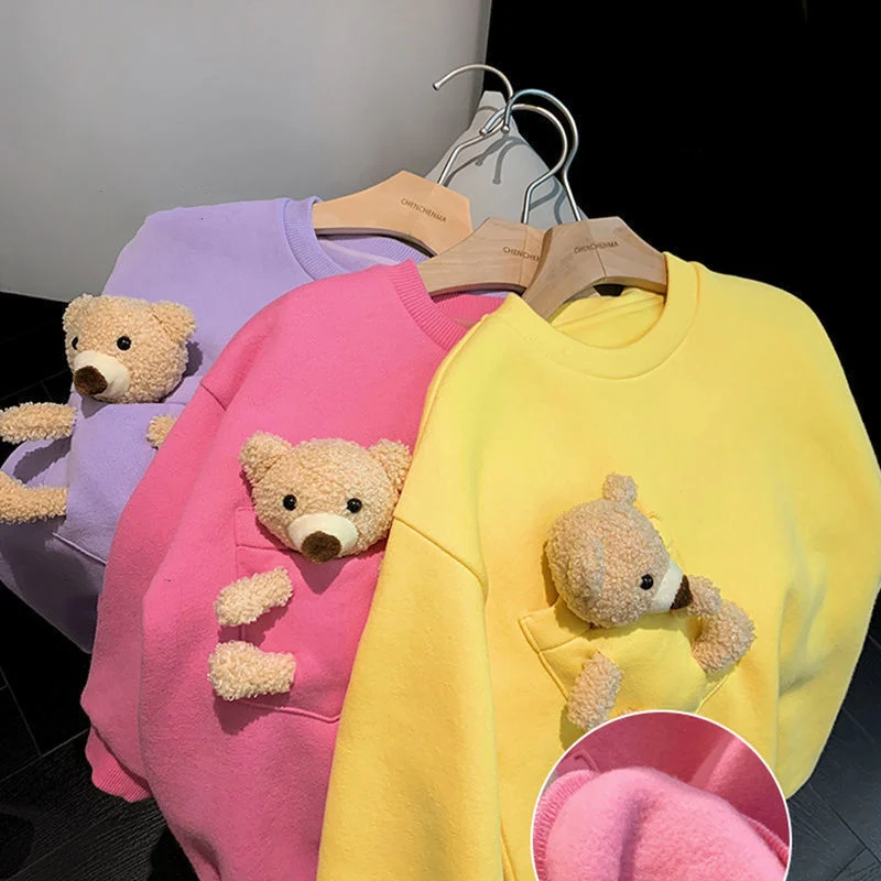 

Girls' Hoodies Sweatshirts Jacket 2022 Cheap Spring Autumn Thicken Overcoat Cotton Sport Warm Party Baby's Kids Children's Cloth