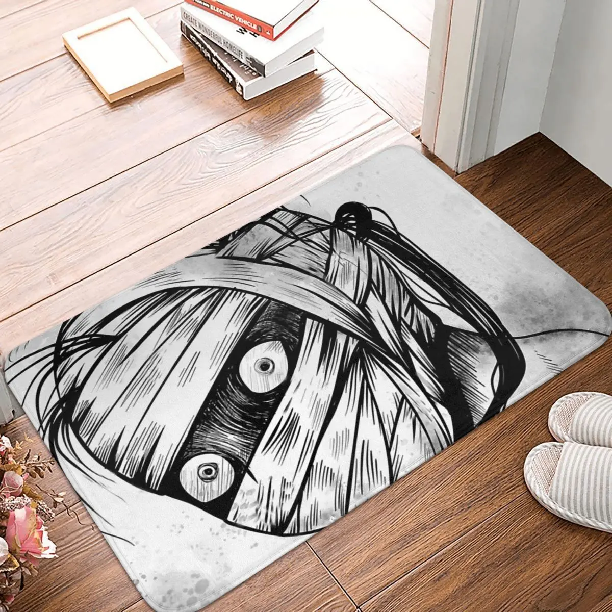

Junji Ito Tomie Kawakami Bedroom Mat Japanese Horror Doormat Kitchen Carpet Balcony Rug Home Decor