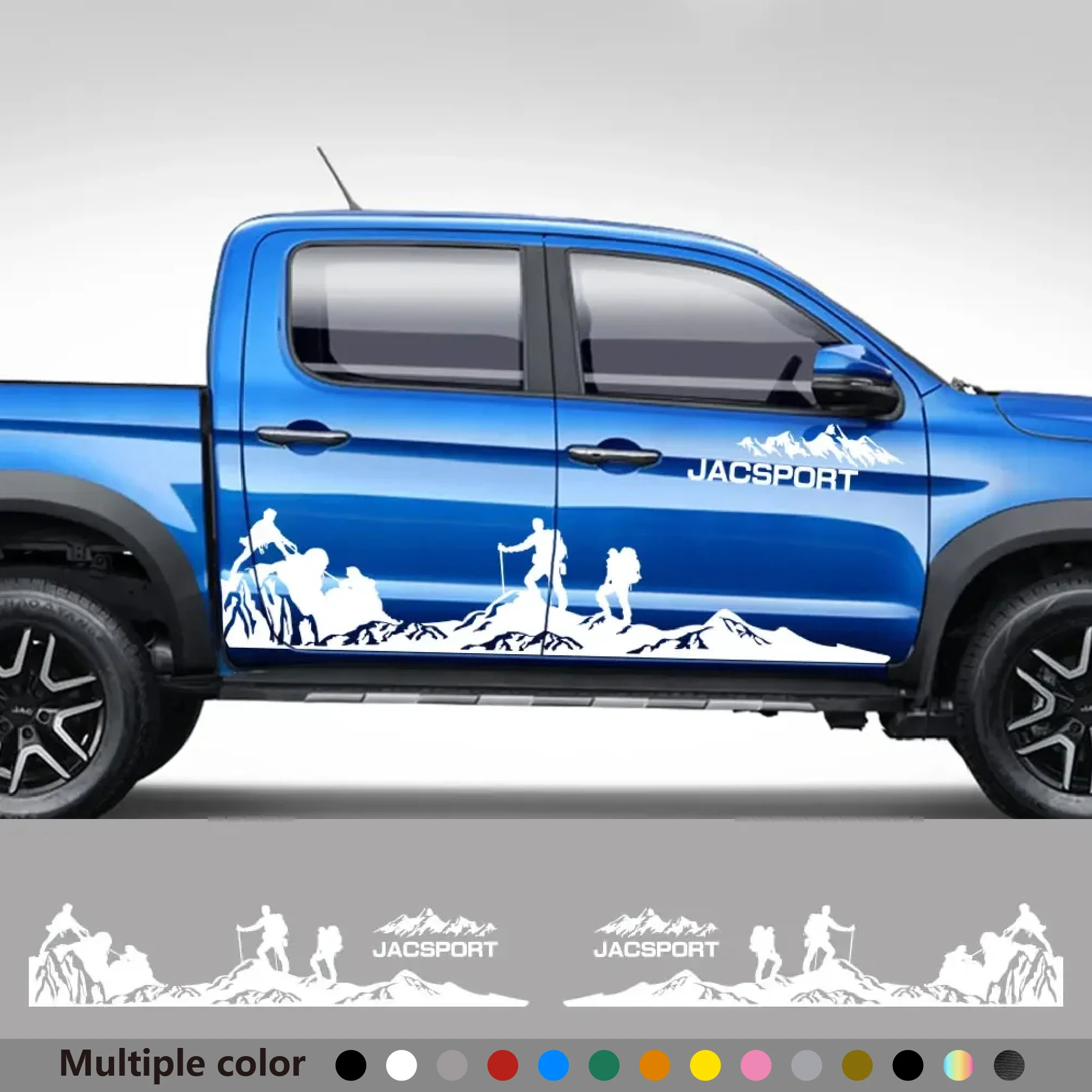 Jac Shuailing T6 T8 Pro Пикап Боковые Наклейки На Дверь Автомобиля Альпинистский Декор Пвх